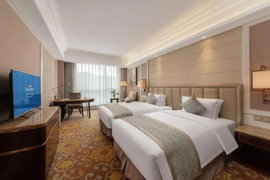 Bed in Howard Johnson Zunyue Hotel Chengdu