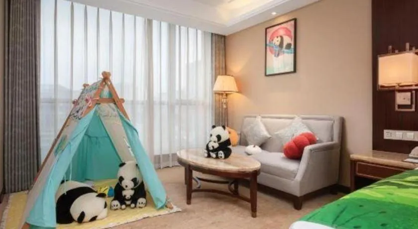 Bed in Howard Johnson Zunyue Hotel Chengdu