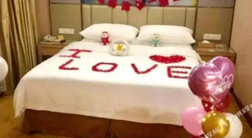 Bed in Vienna International Hotel Nanning East Station Bed in Vienna International Hotel Nanning East Station