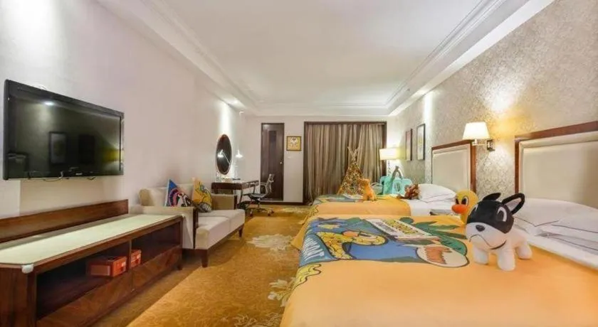 Bed in Country Garden Phoenix Hotel Maoming