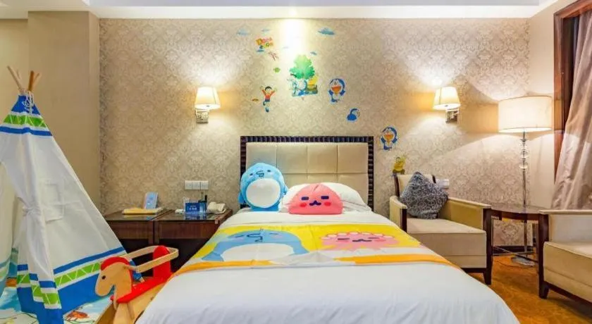 Bed in Country Garden Phoenix Hotel Maoming