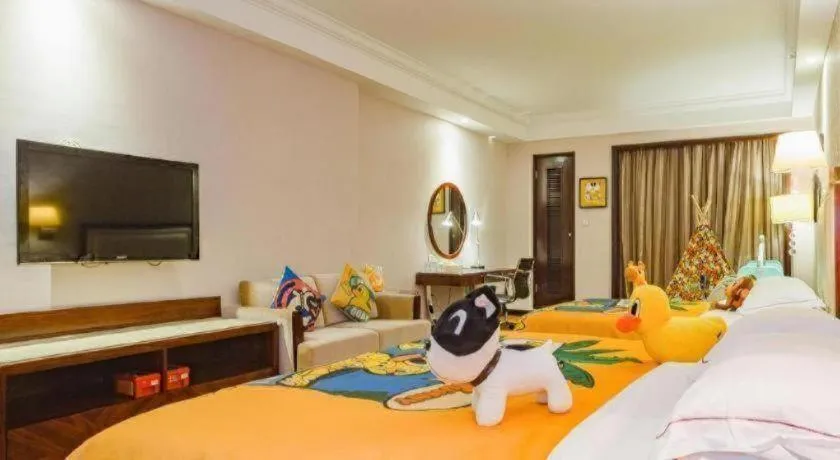 Bed in Country Garden Phoenix Hotel Maoming