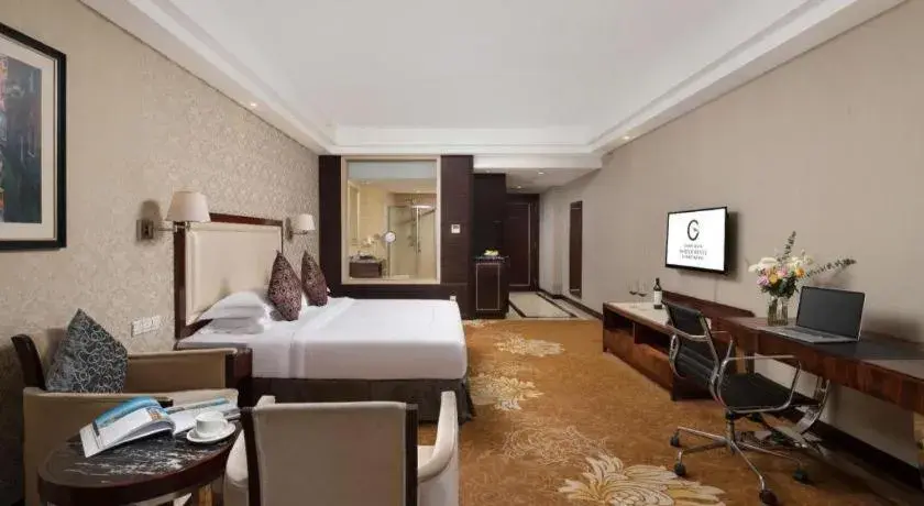 Bed in Country Garden Phoenix Hotel Maoming Bed in Country Garden Phoenix Hotel Maoming