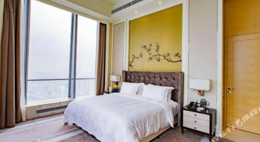 Bed in Ming Du Lakeside Hotel Nanning