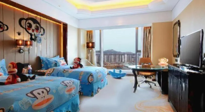 Bed in Wyndham Grand Plaza Royale Xianglin Shaoyang