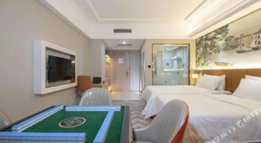 Bed in Vienna Hotel Tianjin Huaming