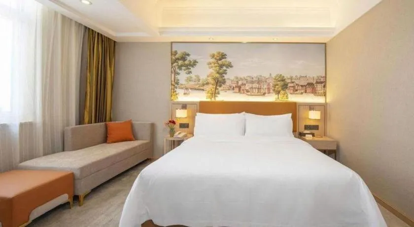 Bed in Vienna Hotel Tianjin Huaming