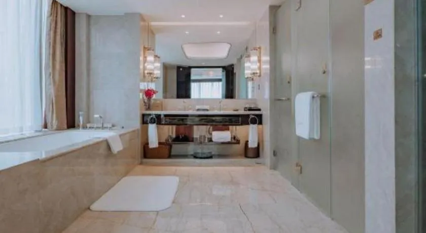 Bed in Chengdu Charming Yard Nature Nook Hotel