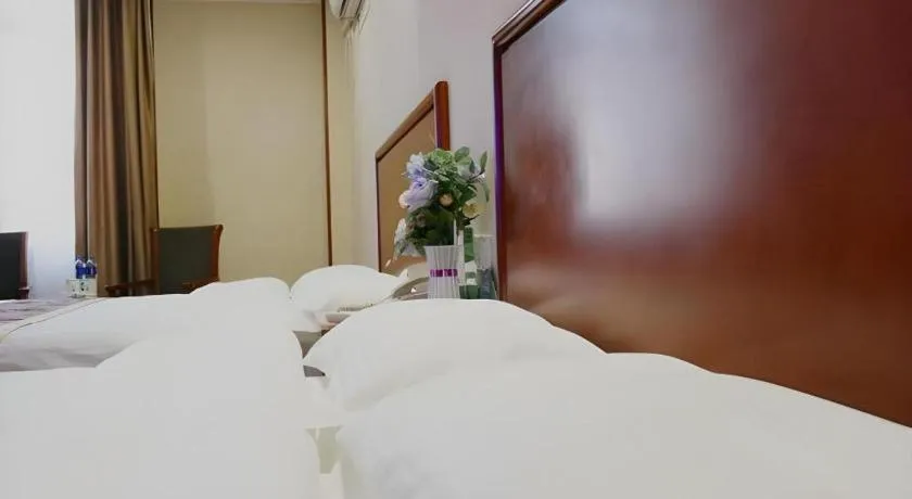 Bed in GreenTree Inn Hefei Feidong Guiwang Road Luzhou Medical School Business Hotel
