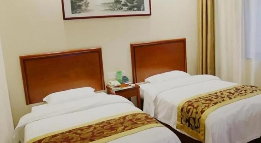 Bed in GreenTree Inn Hefei Feidong Guiwang Road Luzhou Medical School Business Hotel
