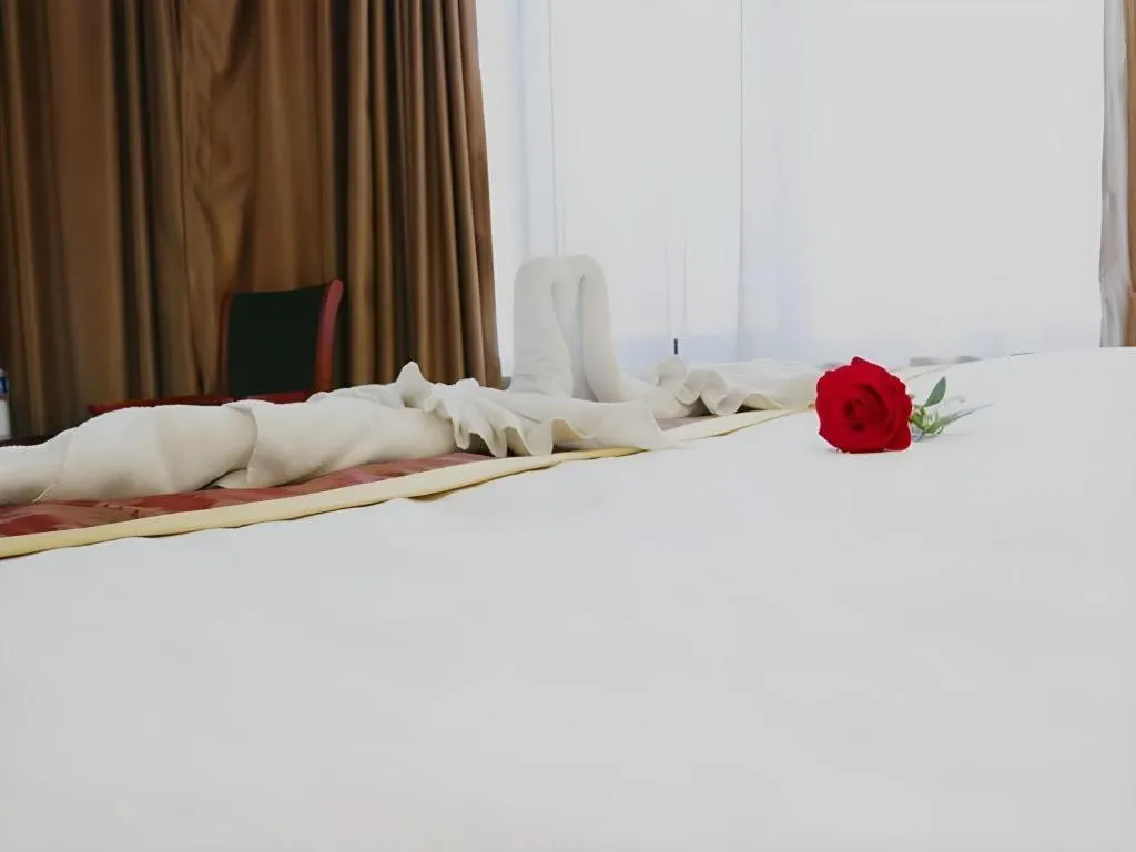 Bed in GreenTree Inn Hefei Feidong Guiwang Road Luzhou Medical School Business Hotel