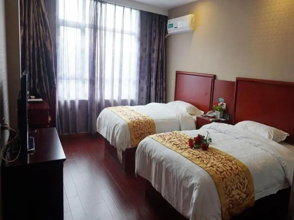 Bed in GreenTree Inn Ningde Gutian County Chengdong Street Business Hotel Bed in GreenTree Inn Ningde Gutian County Chengdong Street Business Hotel