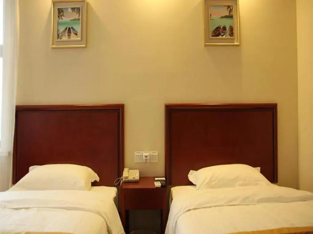 Bed in GreenTree Inn Ningde Gutian County Chengdong Street Business Hotel Bed in GreenTree Inn Ningde Gutian County Chengdong Street Business Hotel
