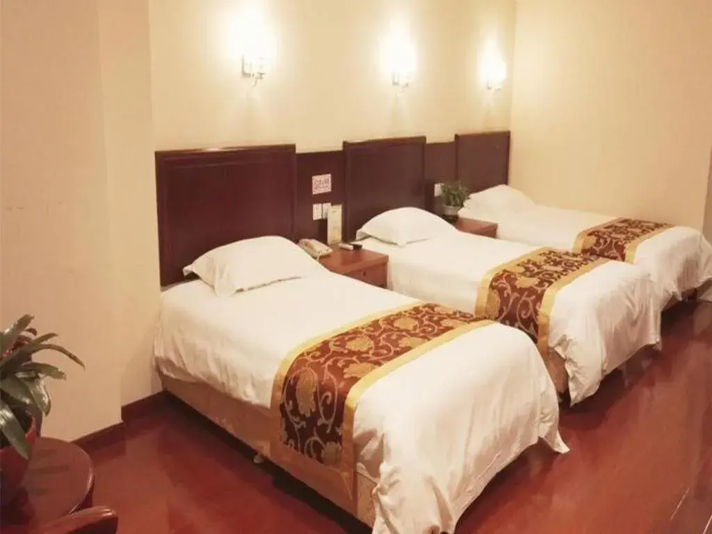 Bed in GreenTree Inn Ningde Gutian County Chengdong Street Business Hotel Bed in GreenTree Inn Ningde Gutian County Chengdong Street Business Hotel