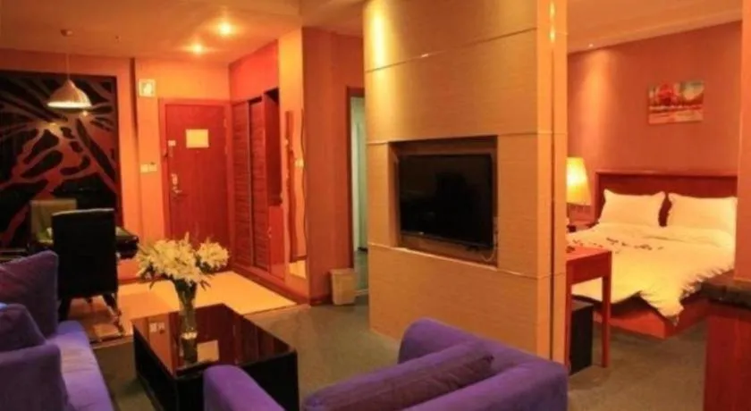 Bed in GreenTree Inn Lanzhou Yantan Road Express Hotel