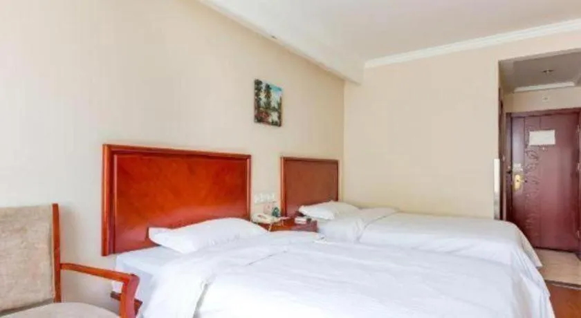 Bed in GreenTree Inn Langfang GuanGYAng District GuanGYAng Road City Government Express Hotel
