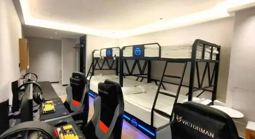 Bed in GreenTree Inn Langfang GuanGYAng District GuanGYAng Road City Government Express Hotel Bed in GreenTree Inn Langfang GuanGYAng District GuanGYAng Road City Government Express Hotel