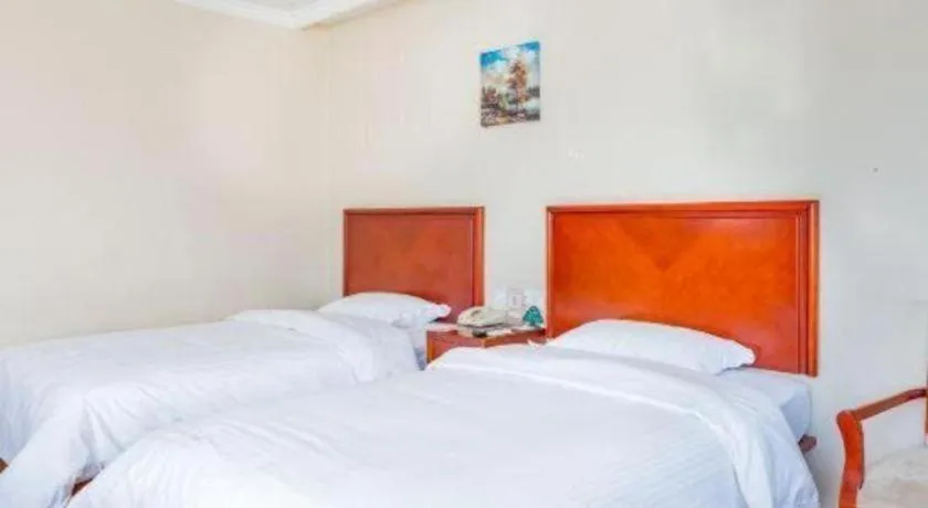 Bed in GreenTree Inn Langfang GuanGYAng District GuanGYAng Road City Government Express Hotel