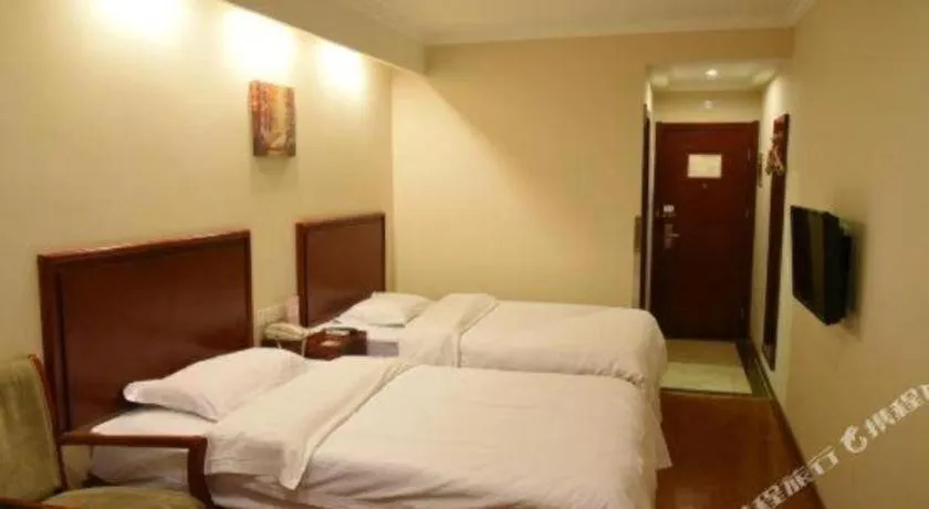 Bed in GreenTree Inn Langfang GuanGYAng District GuanGYAng Road City Government Express Hotel