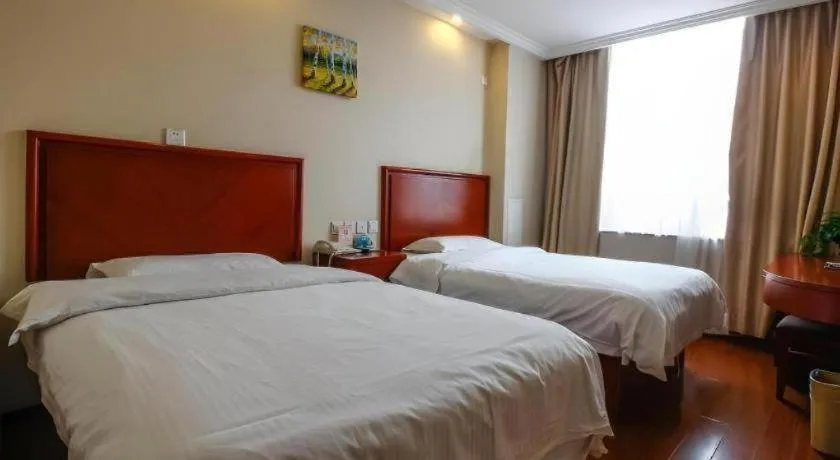 Bed in GreenTree Inn Langfang GuanGYAng District GuanGYAng Road City Government Express Hotel