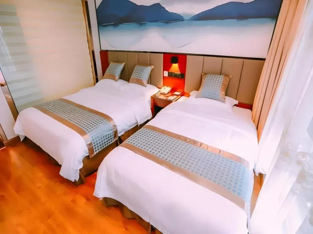 Bed in GreenTree Inn MaAnshan Economic Development District Hongqi South Road Express Hotel Bed in GreenTree Inn MaAnshan Economic Development District Hongqi South Road Express Hotel