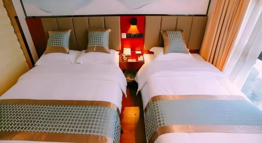 Bed in GreenTree Inn MaAnshan Economic Development District Hongqi South Road Express Hotel