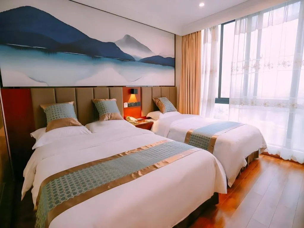 Bed in GreenTree Inn MaAnshan Economic Development District Hongqi South Road Express Hotel
