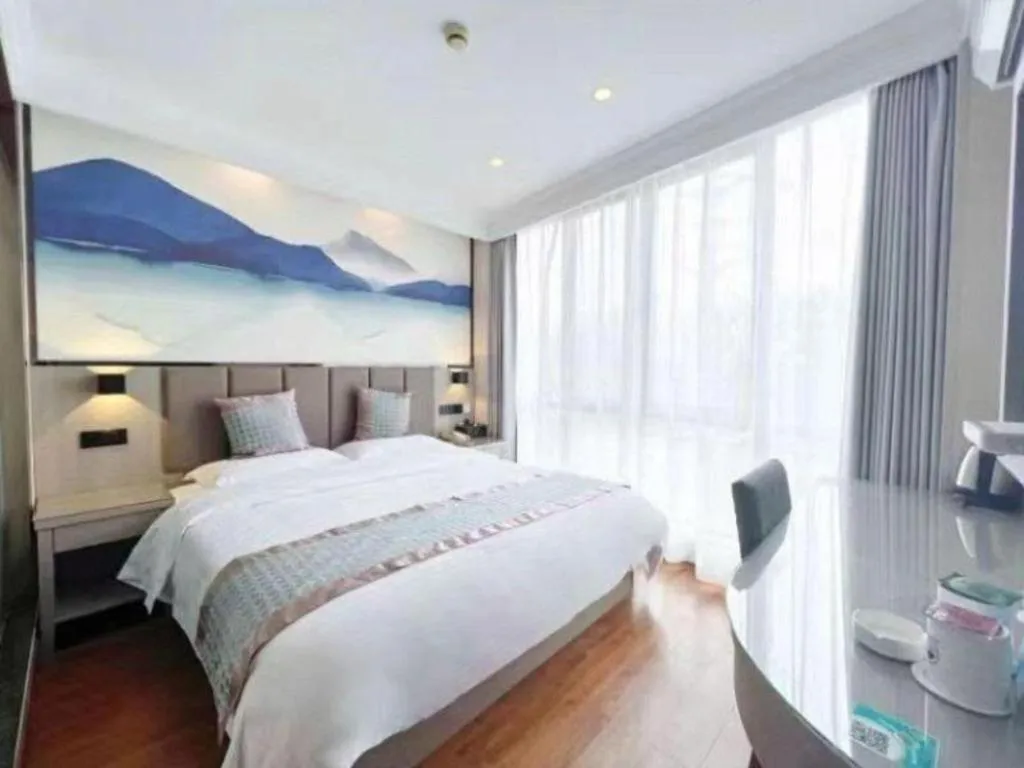 Bed in GreenTree Inn MaAnshan Economic Development District Hongqi South Road Express Hotel