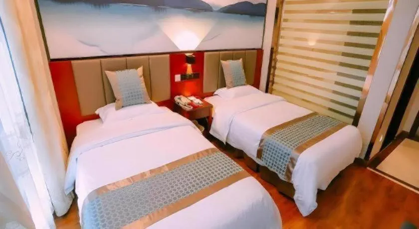 Bed in GreenTree Inn MaAnshan Economic Development District Hongqi South Road Express Hotel