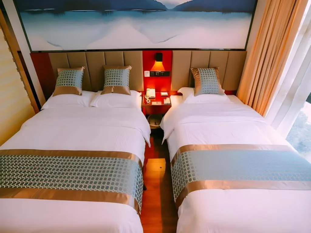 Bed in GreenTree Inn MaAnshan Economic Development District Hongqi South Road Express Hotel