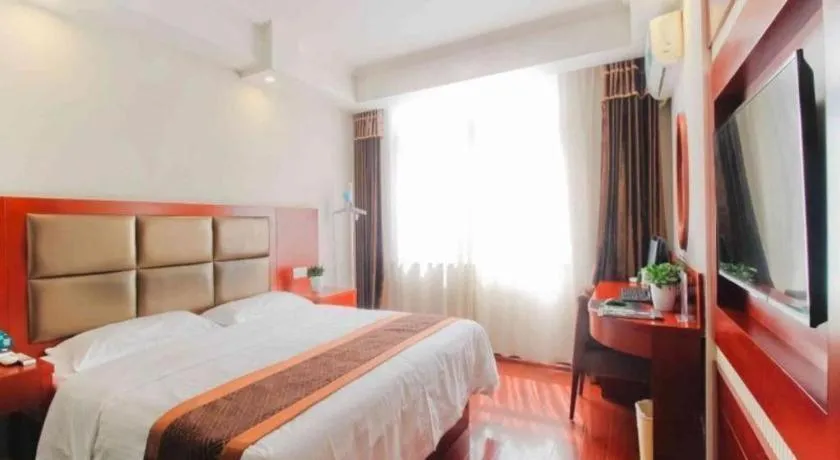 Bed in GreenTree Inn HeFei LongChuan Road South Hefei Railway Station Business Hotel