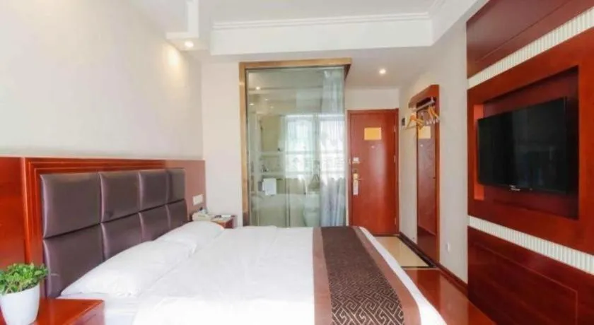 Bed in GreenTree Inn HeFei LongChuan Road South Hefei Railway Station Business Hotel