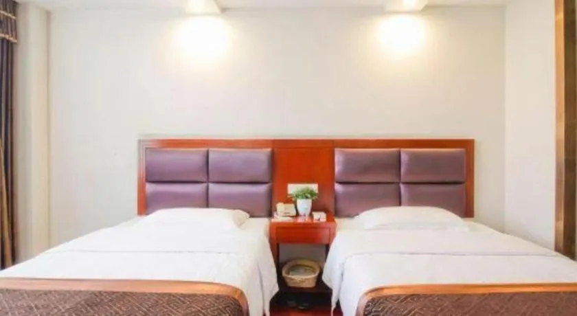 Bed in GreenTree Inn HeFei LongChuan Road South Hefei Railway Station Business Hotel