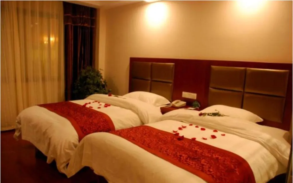 Bed in GreenTree Inn HeFei LongChuan Road South Hefei Railway Station Business Hotel