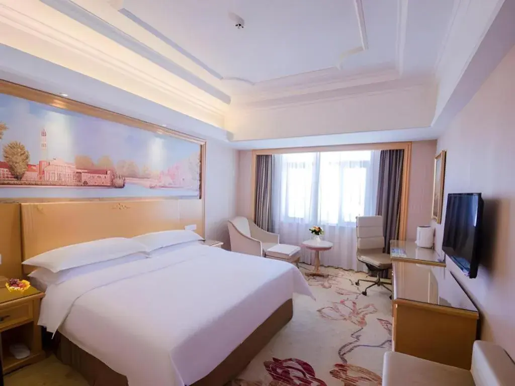 Bed in Vienna International Hotel Lhasa Potala Palace Bed in Vienna International Hotel Lhasa Potala Palace