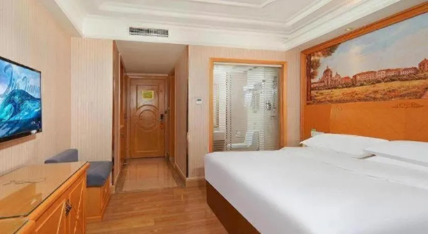 Bed in Vienna International Hotel Lhasa Potala Palace