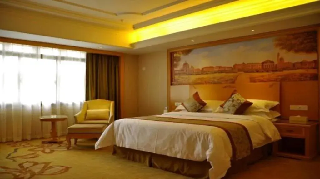 Bed in Vienna International Hotel Lhasa Potala Palace Bed in Vienna International Hotel Lhasa Potala Palace