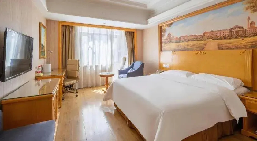 Bed in Vienna International Hotel Lhasa Potala Palace Bed in Vienna International Hotel Lhasa Potala Palace