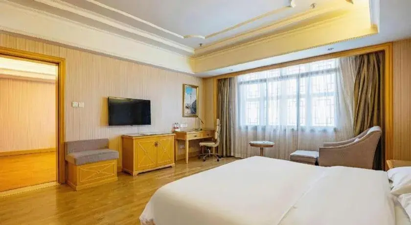 Bed in Vienna International Hotel Lhasa Potala Palace Bed in Vienna International Hotel Lhasa Potala Palace