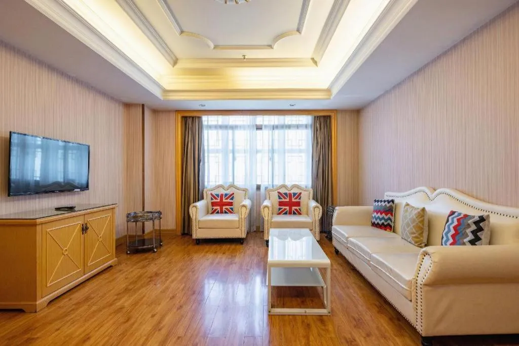 Bed in Vienna International Hotel Lhasa Potala Palace