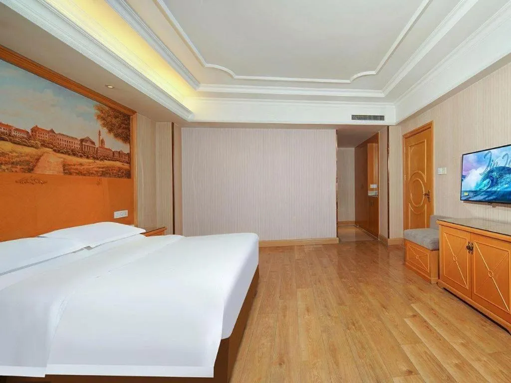 Bed in Vienna International Hotel Lhasa Potala Palace