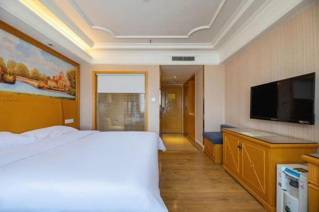 Bed in Vienna International Hotel Lhasa Potala Palace