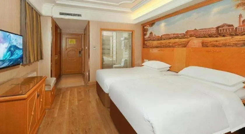 Bed in Vienna International Hotel Lhasa Potala Palace