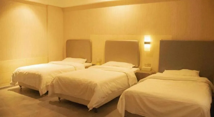 Bed in Vienna International Hotel Lhasa Potala Palace