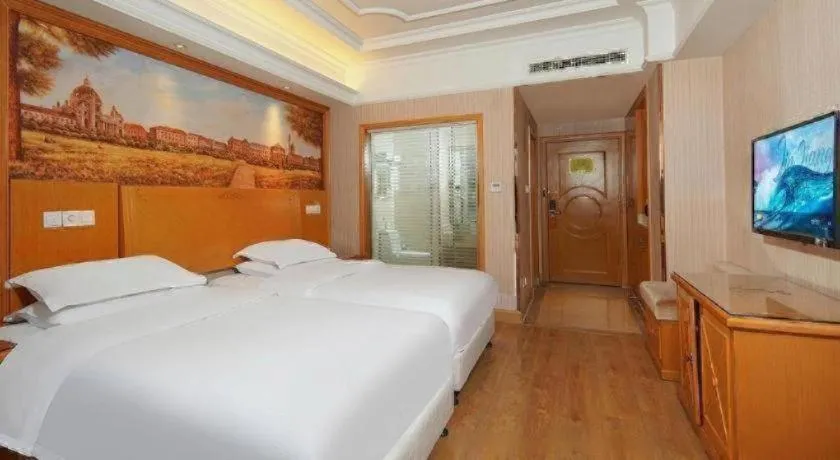 Bed in Vienna International Hotel Lhasa Potala Palace