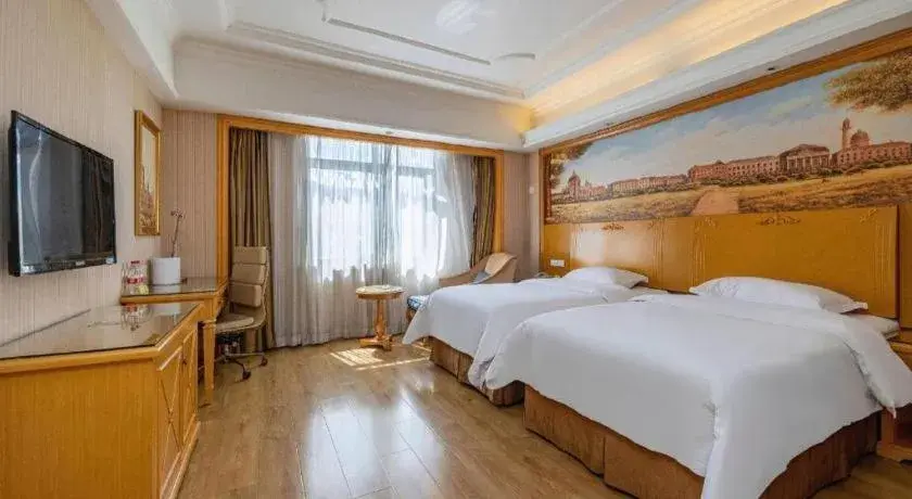 Bed in Vienna International Hotel Lhasa Potala Palace Bed in Vienna International Hotel Lhasa Potala Palace