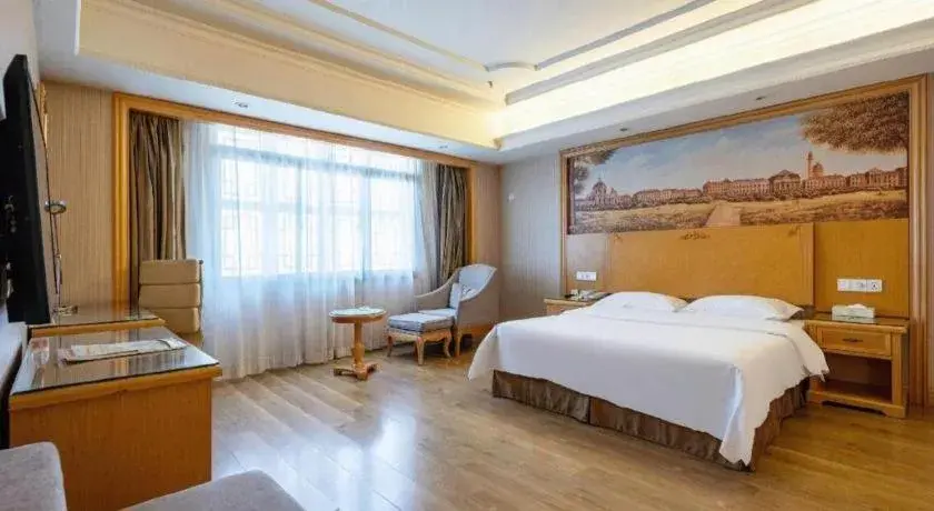 Bed in Vienna International Hotel Lhasa Potala Palace Bed in Vienna International Hotel Lhasa Potala Palace