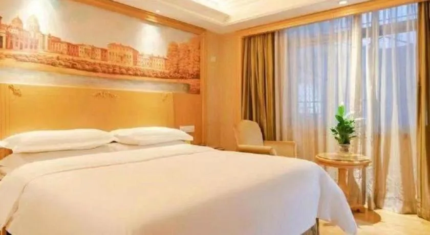 Bed in Vienna International Hotel Lhasa Potala Palace