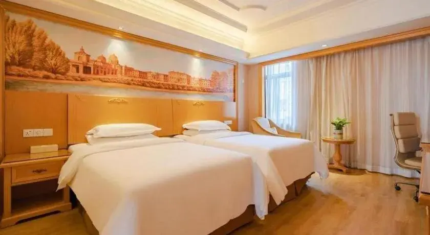 Bed in Vienna International Hotel Lhasa Potala Palace Bed in Vienna International Hotel Lhasa Potala Palace