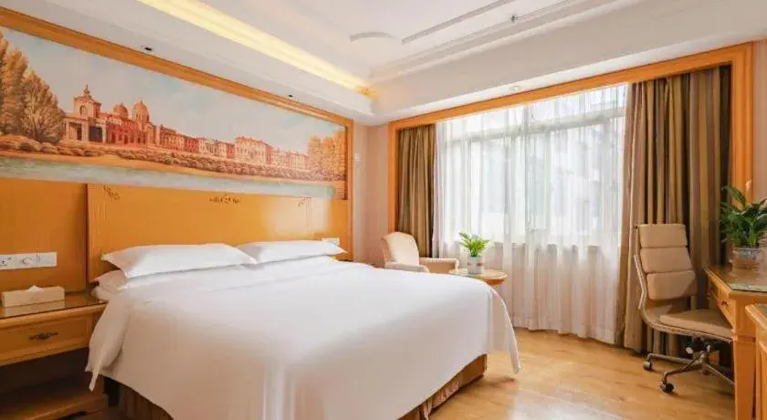 Bed in Vienna International Hotel Lhasa Potala Palace Bed in Vienna International Hotel Lhasa Potala Palace